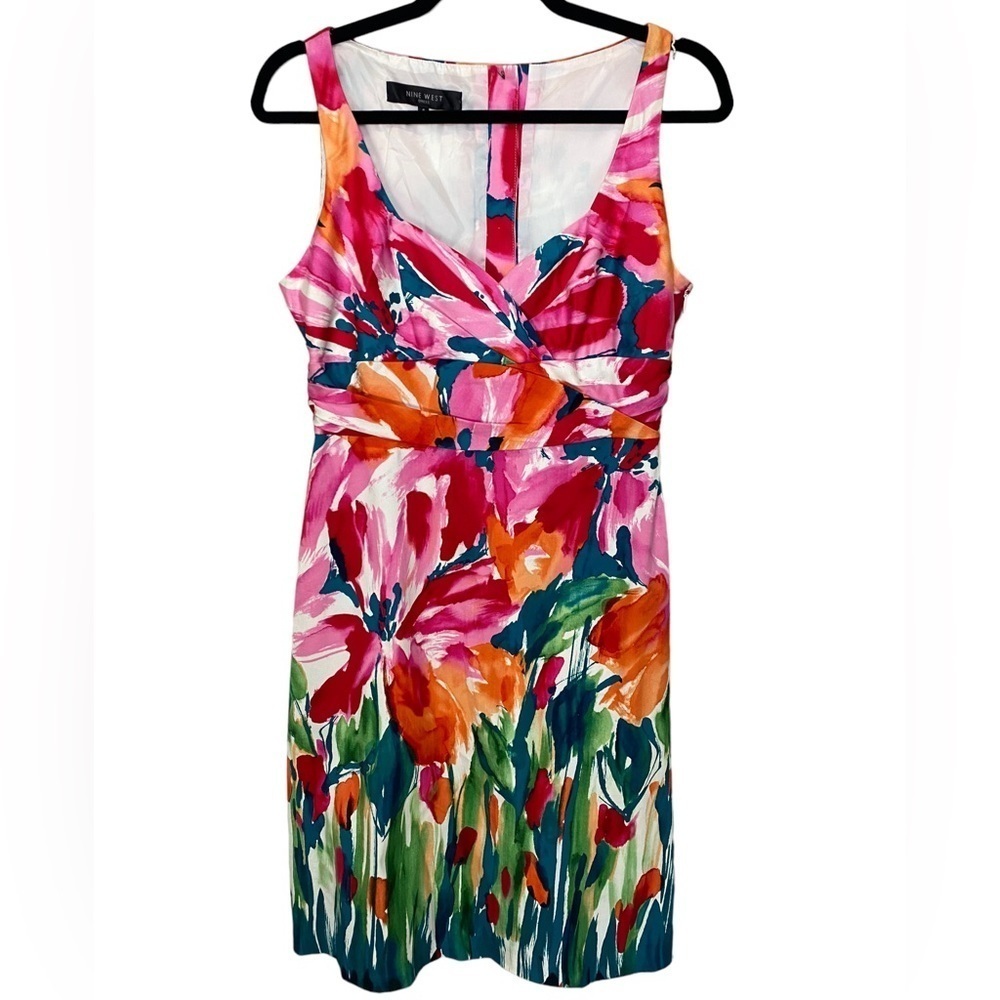 NINE West Floral Dress Size 6